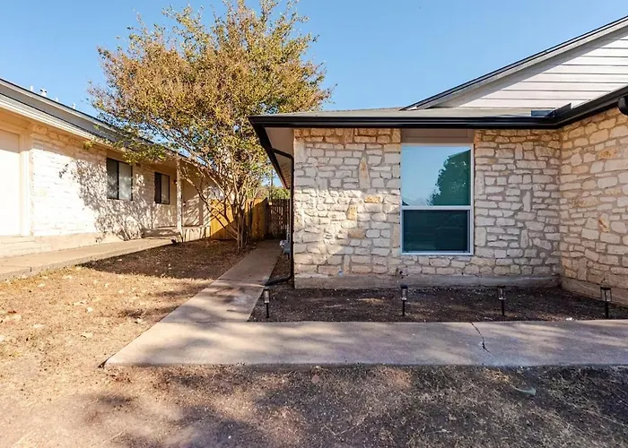 7 Min To Brushy Creek Retreat 3br With Office Round Rock